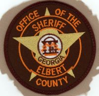 GEORGIA,A,ELBERT COUNTY SHERIFF 2 GOT IN PERSON
